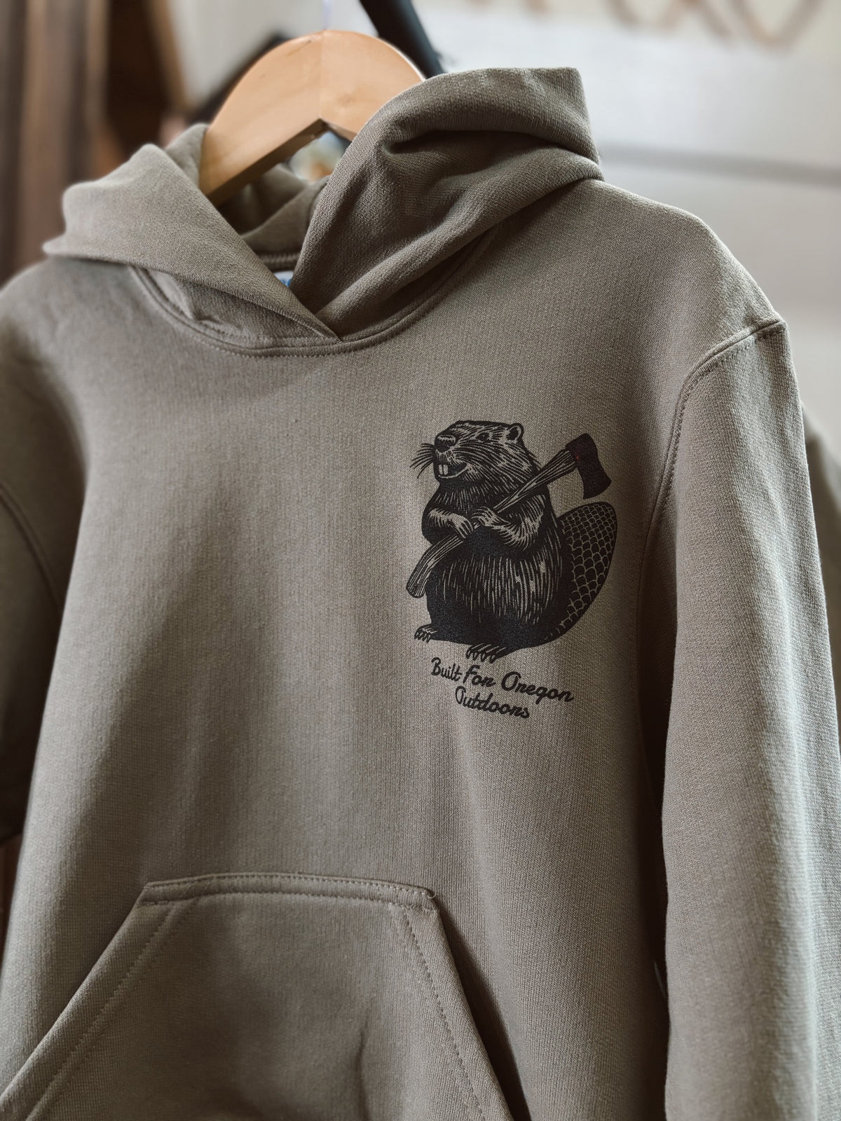 Built for Oregon Outdoors Youth Hoodie