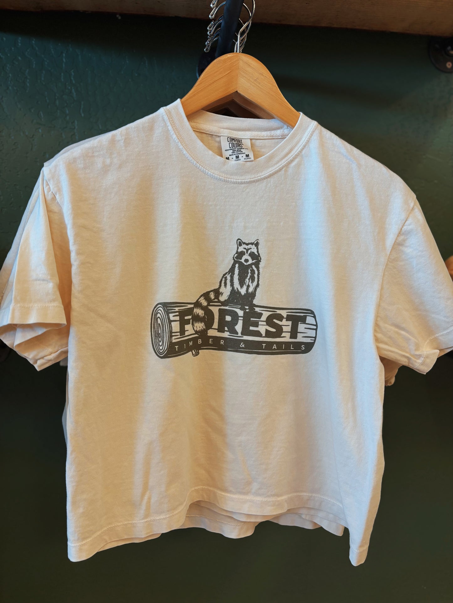 Timber & Tails Cropped T-Shirt