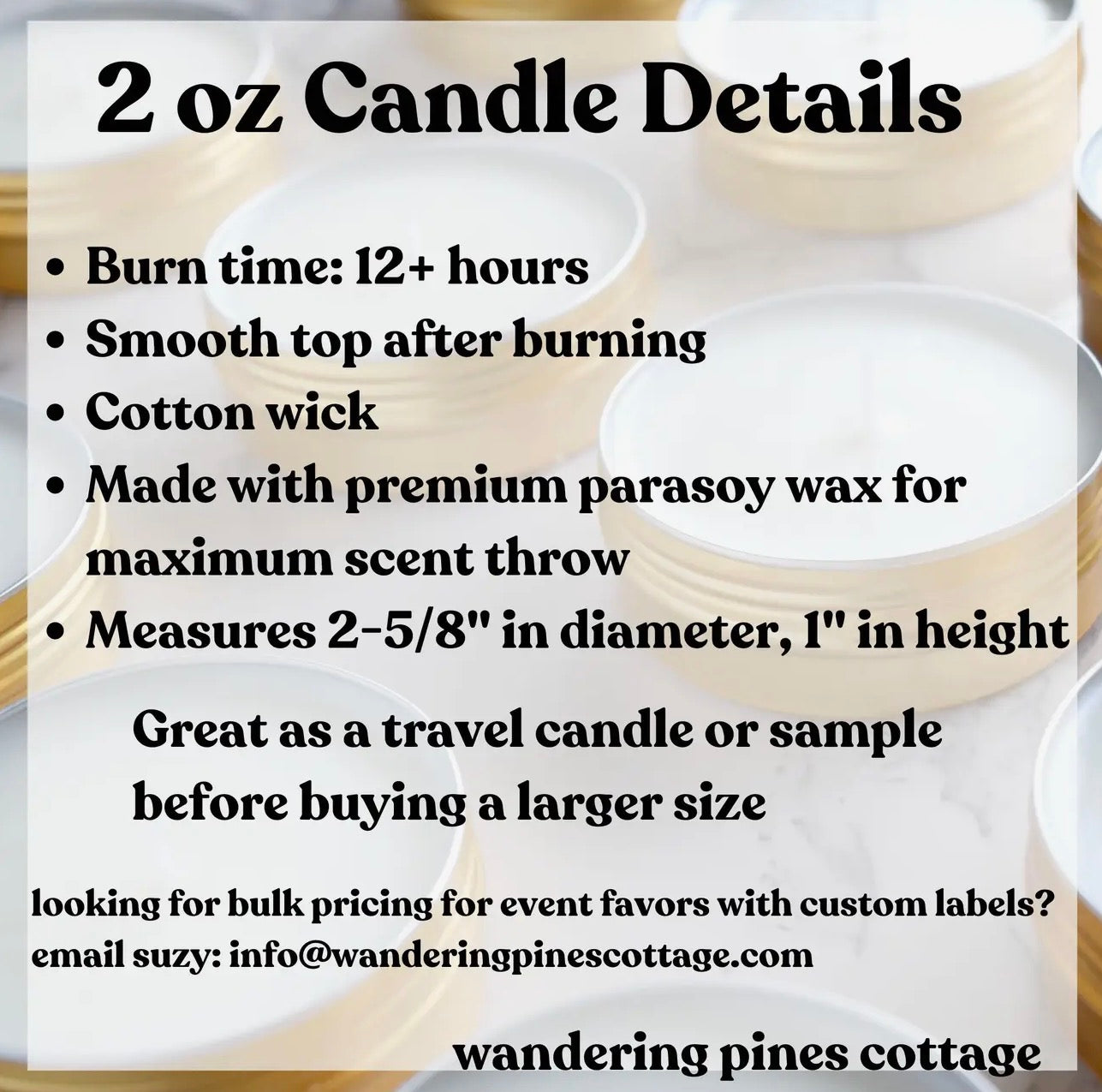Oregon Summer Candle