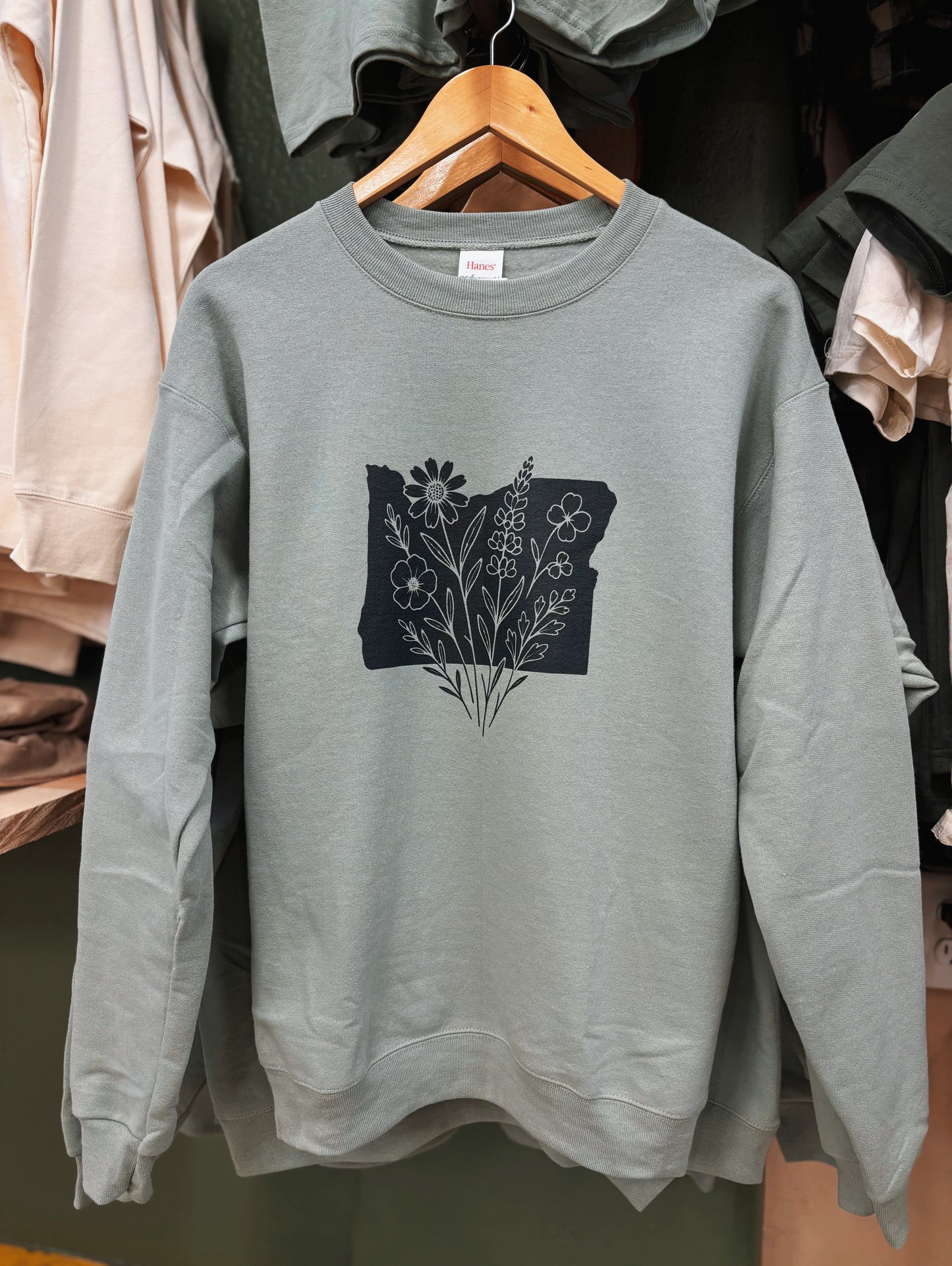 Wildflower Oregon Outline Crew