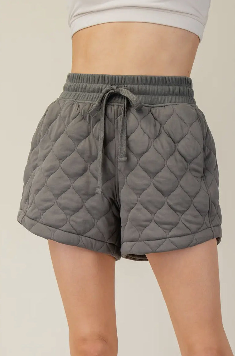 Road Trippin Quilted Shorts