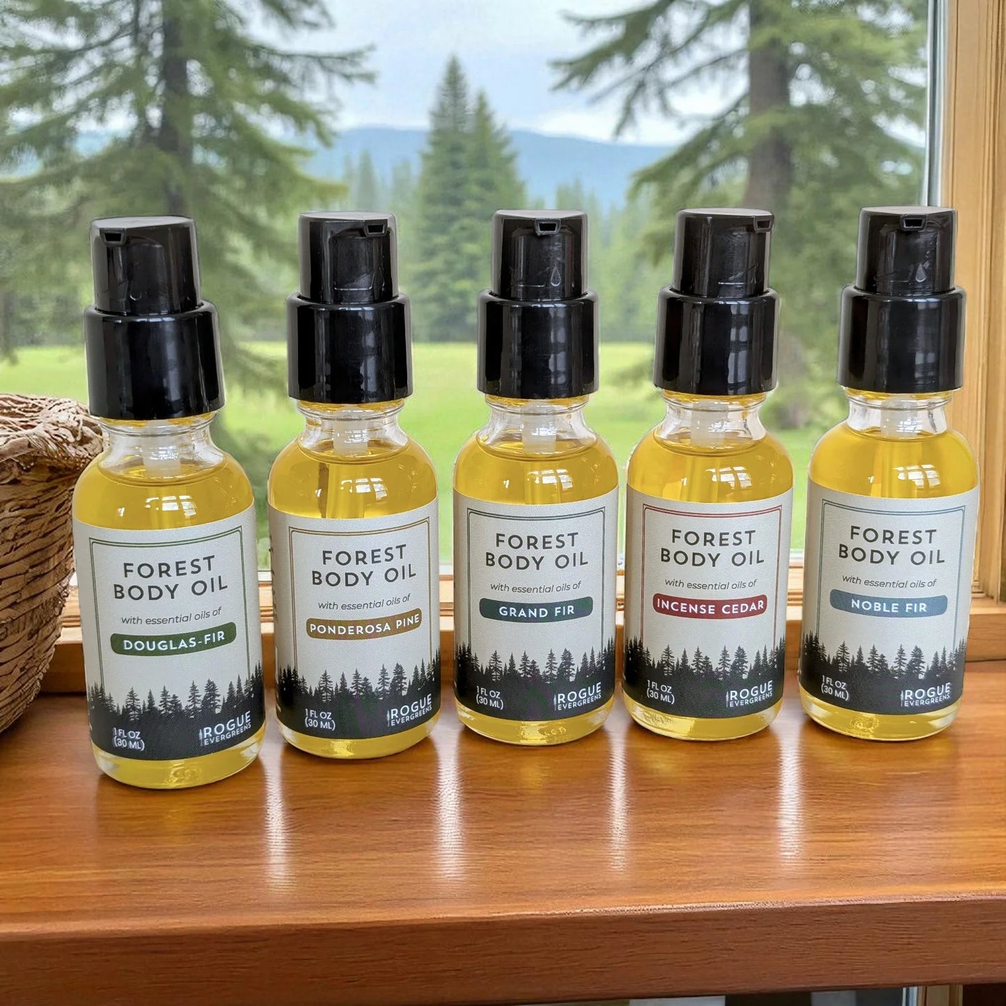 Rogue Evergreens Body Oil