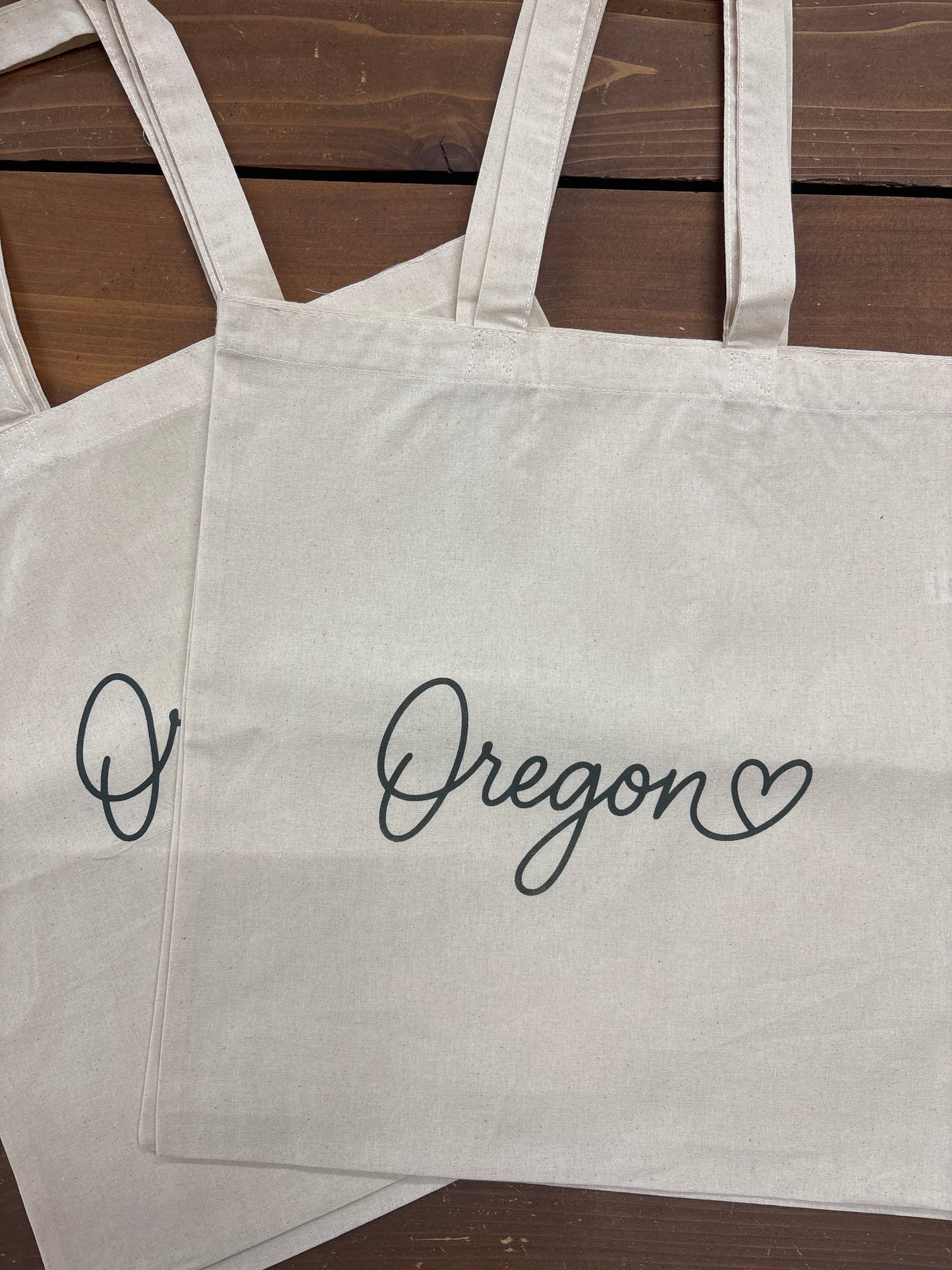 Oregon Canvas Tote Bag - Eco Friendly