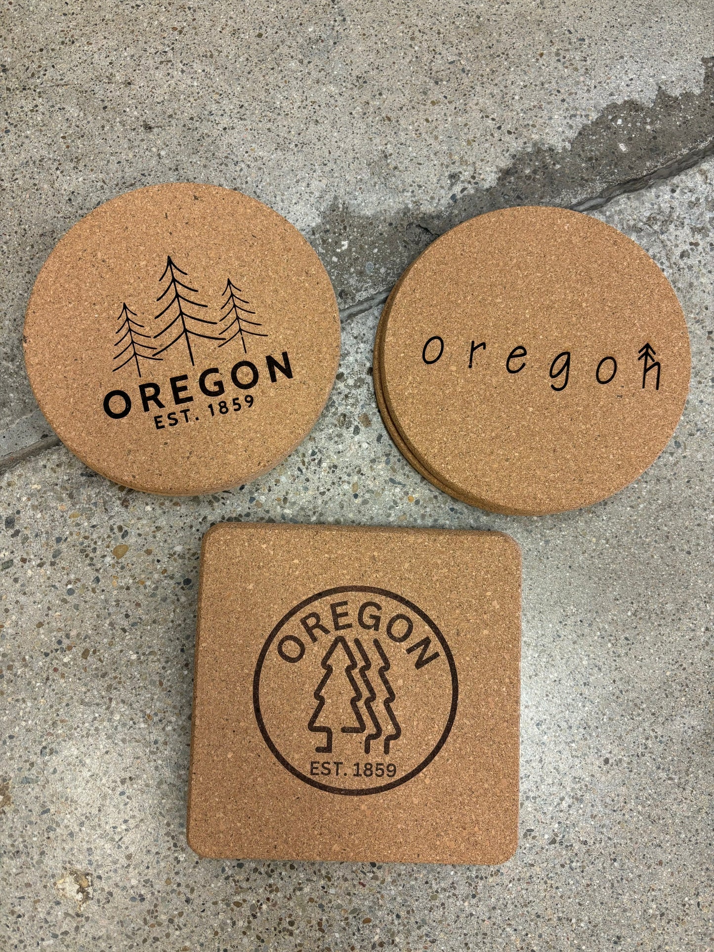 Oregon Cork Trivets