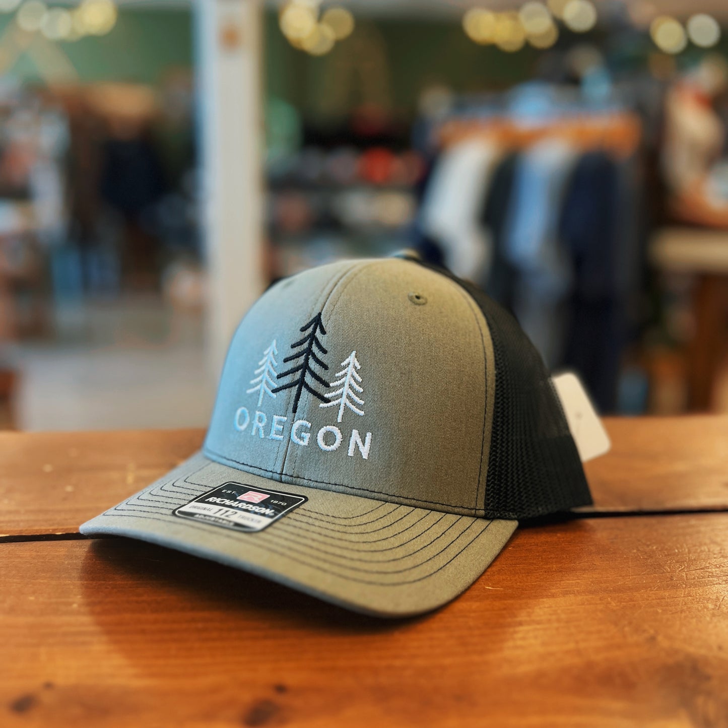 Oregon with Three Trees Hat