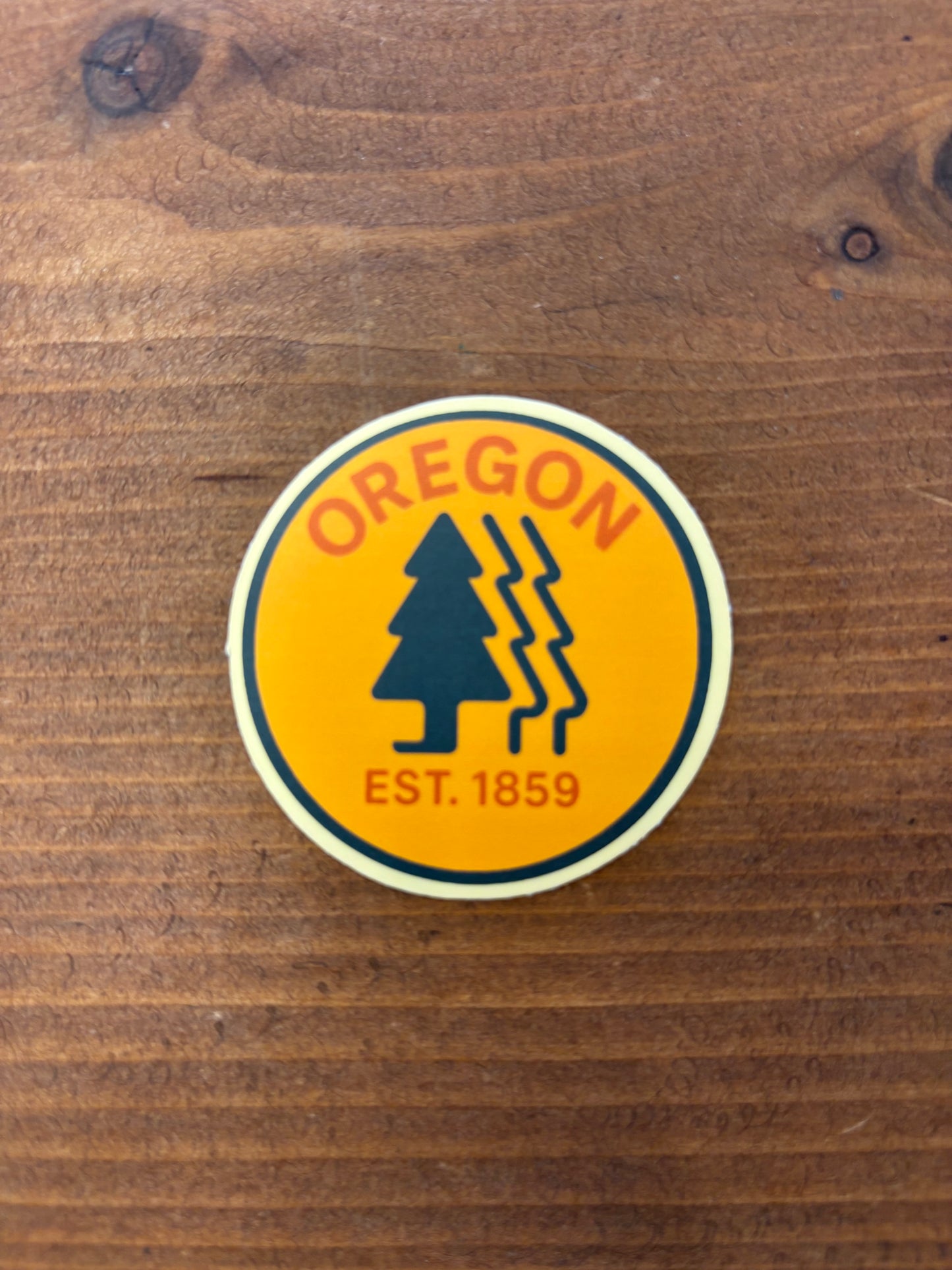 Oregon Est. 1859 Mini Sticker