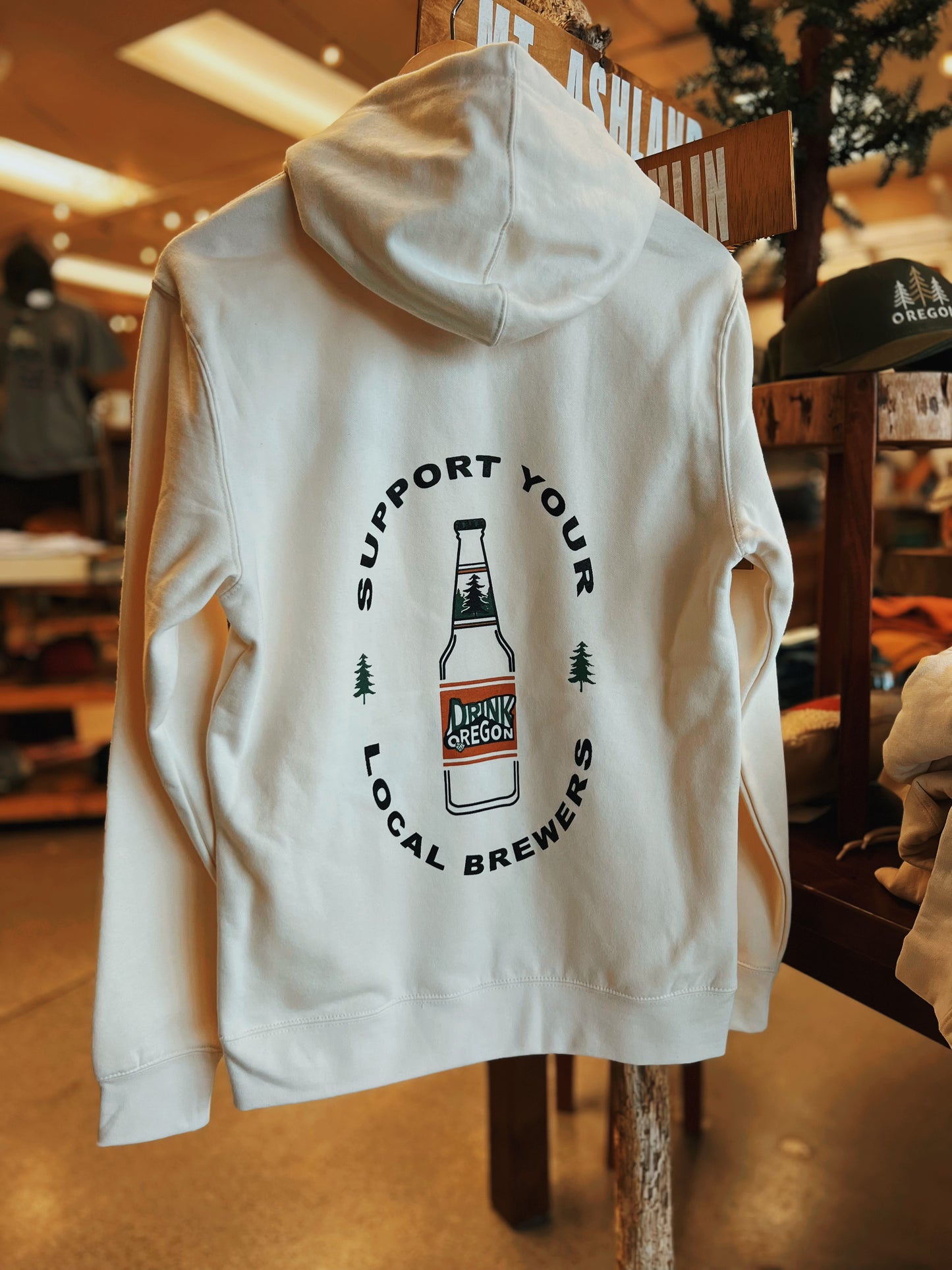 Drink Oregon Bottle Hoodie