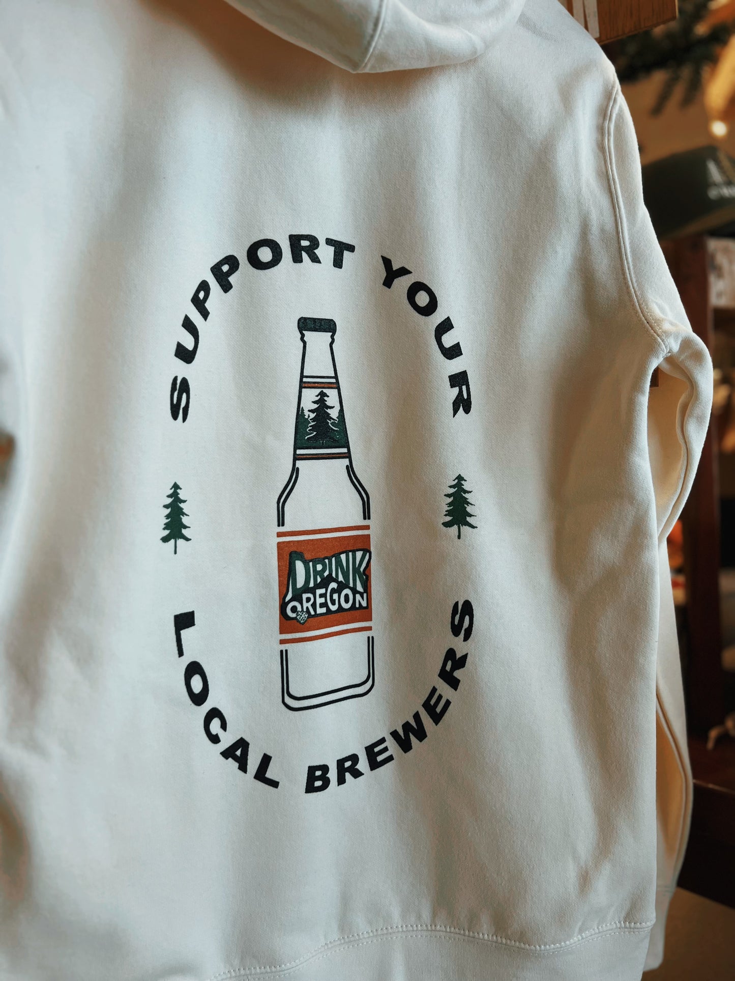 Drink Oregon Bottle Hoodie