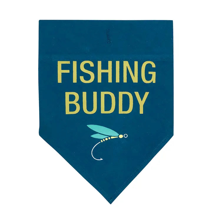 Fishing Buddy Dog Bandana
