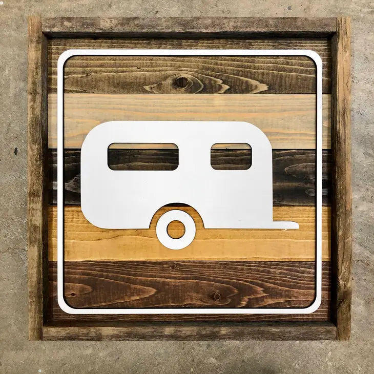 Rustic 12x12 Wood Sign