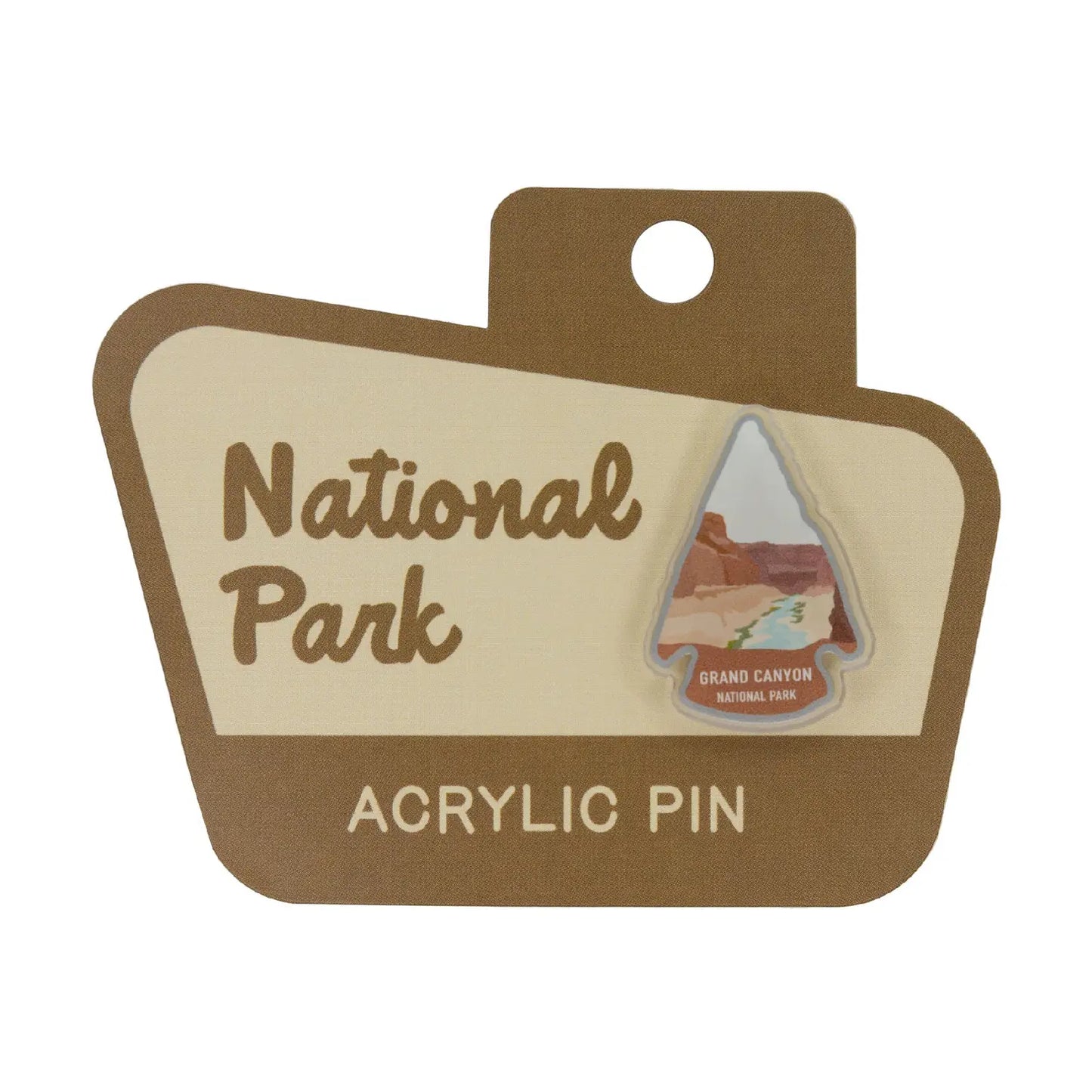 National Parks Acrylic Pin