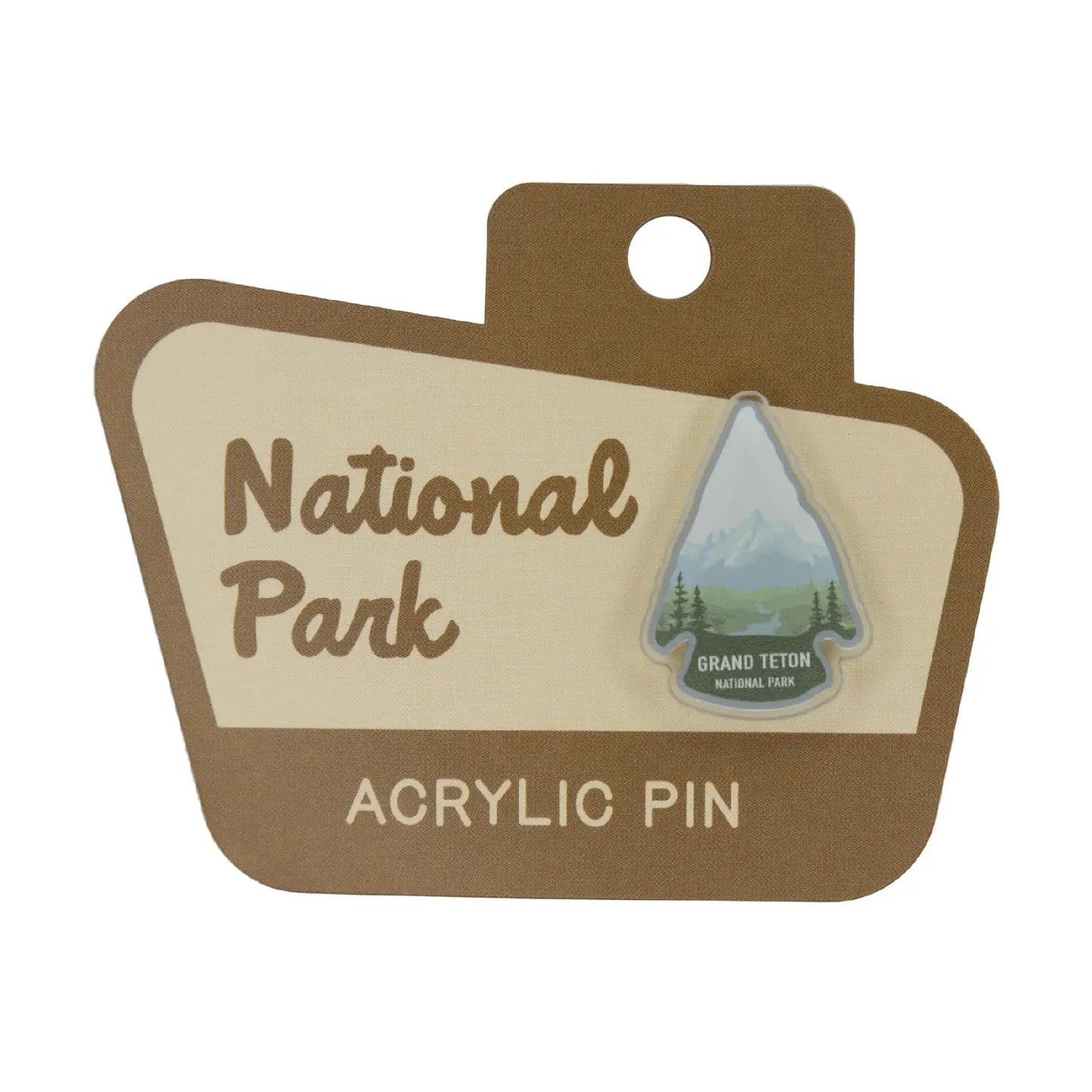 National Parks Acrylic Pin