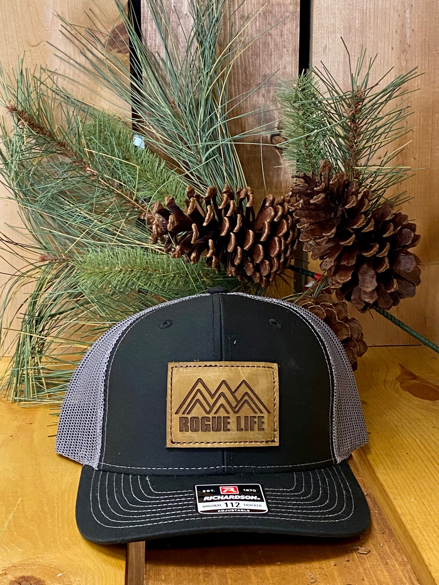 Rogue Life Leather Patch Hat