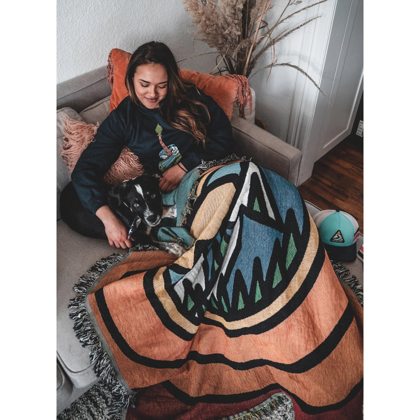 Cabin Knit Throw