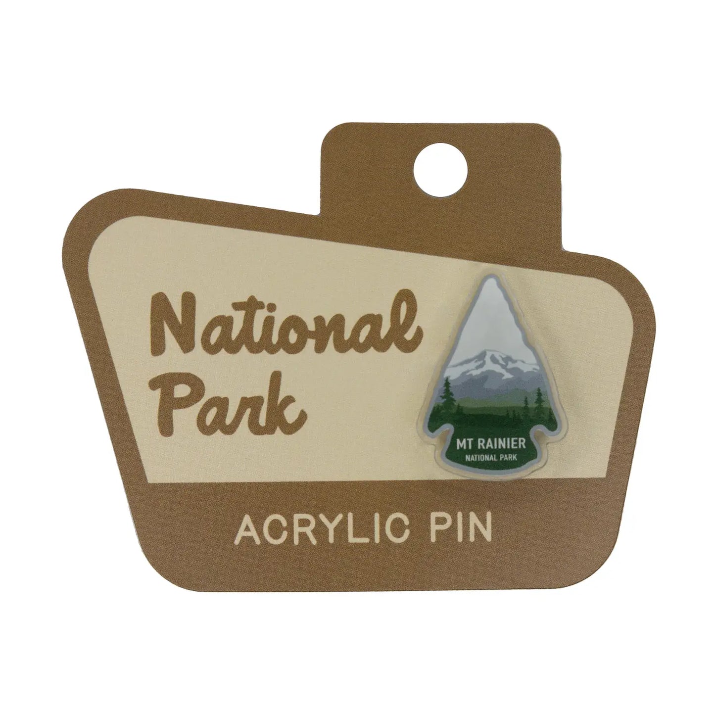 National Parks Acrylic Pin