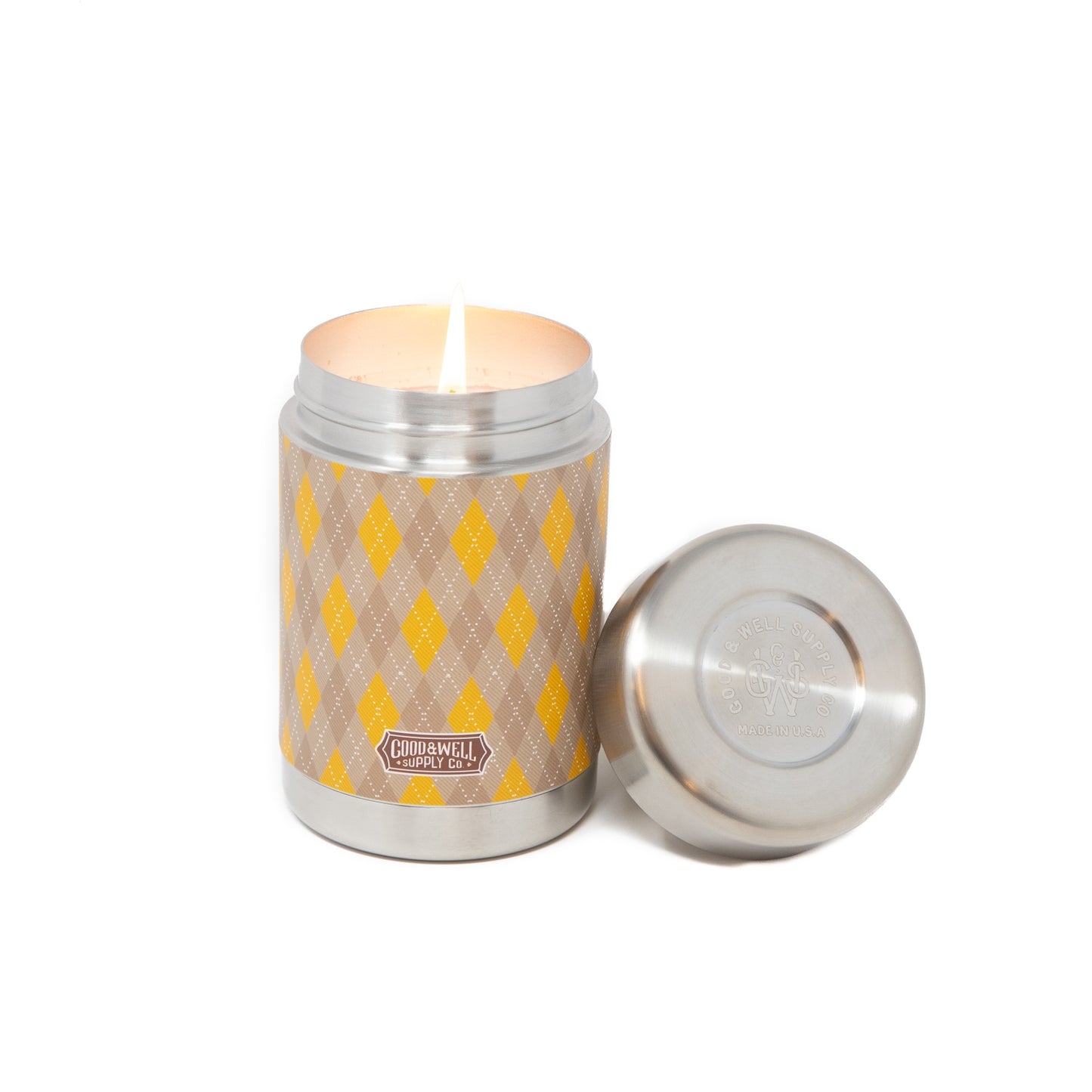 Vintage Canteen Candle