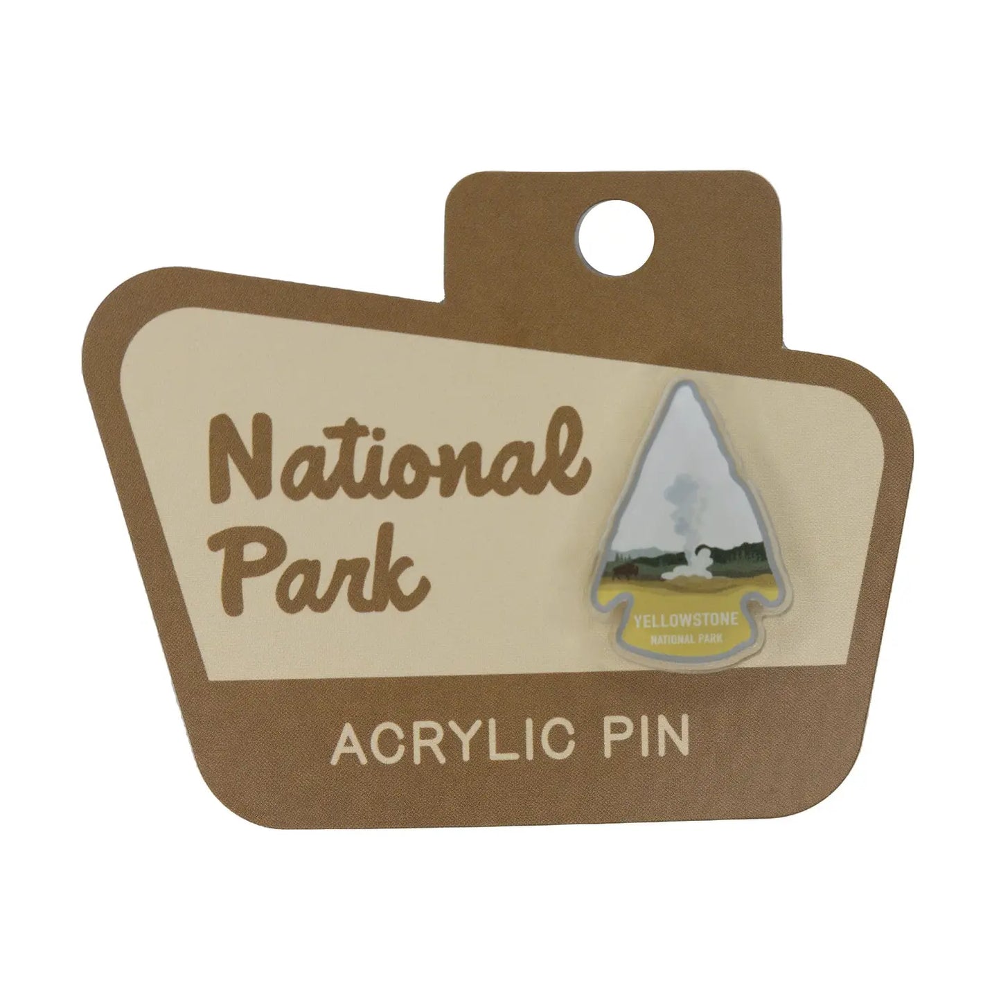 National Parks Acrylic Pin