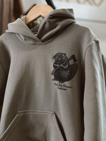 Built for Oregon Outdoors Youth Hoodie