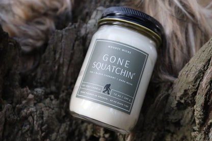 Gone Squatchin' Candle