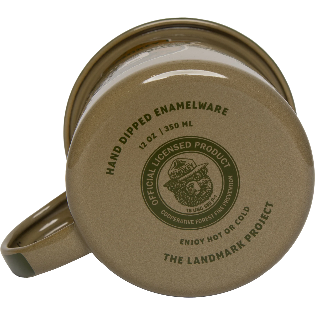 Smokey Logo Enamel Mug