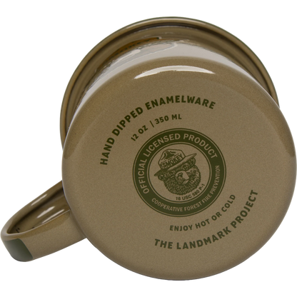 Smokey Logo Enamel Mug