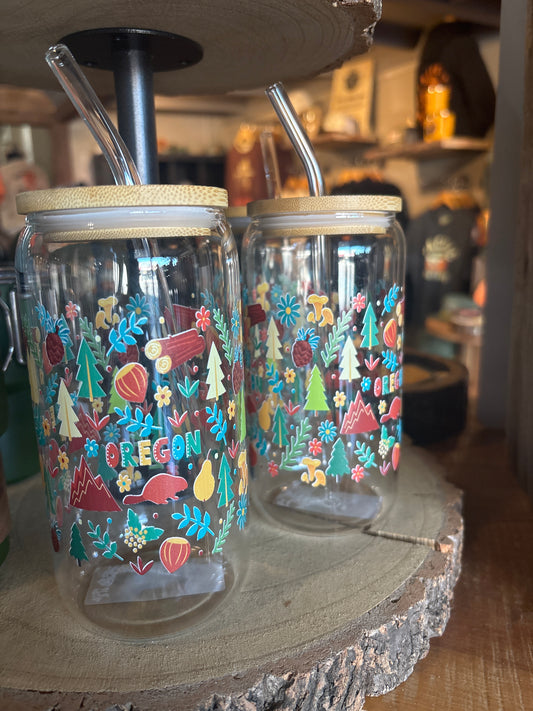 Oregon Adventure Glass Tumbler