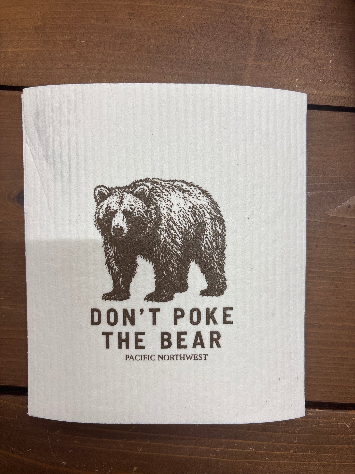 Don’t Poke the Bear Swedish Towel