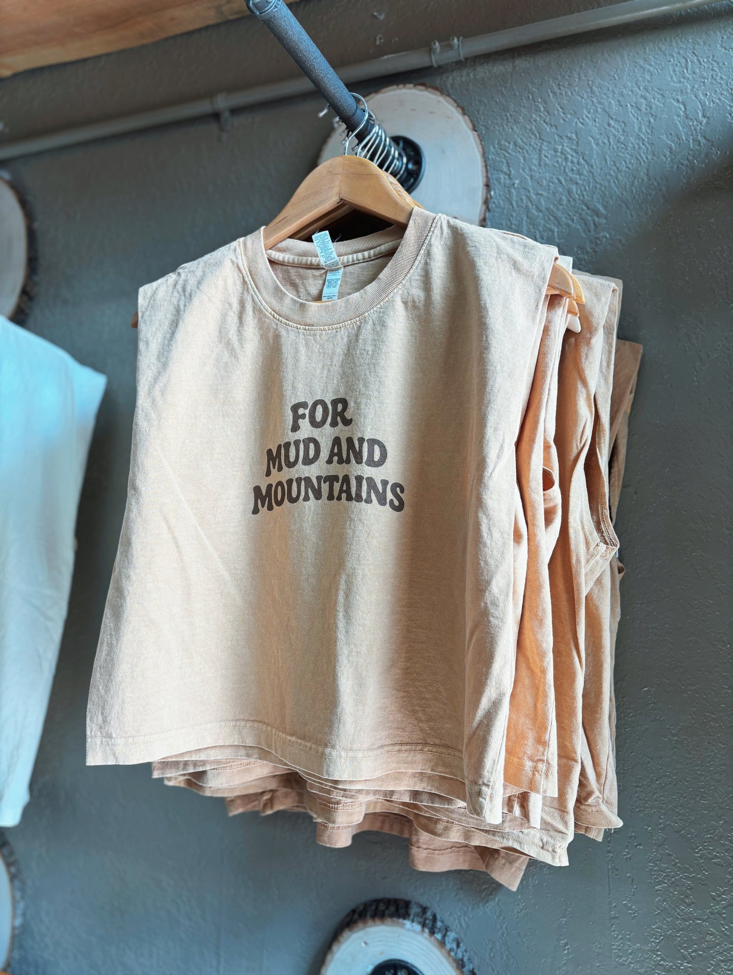 For Mud & Mountains Muscle Tank