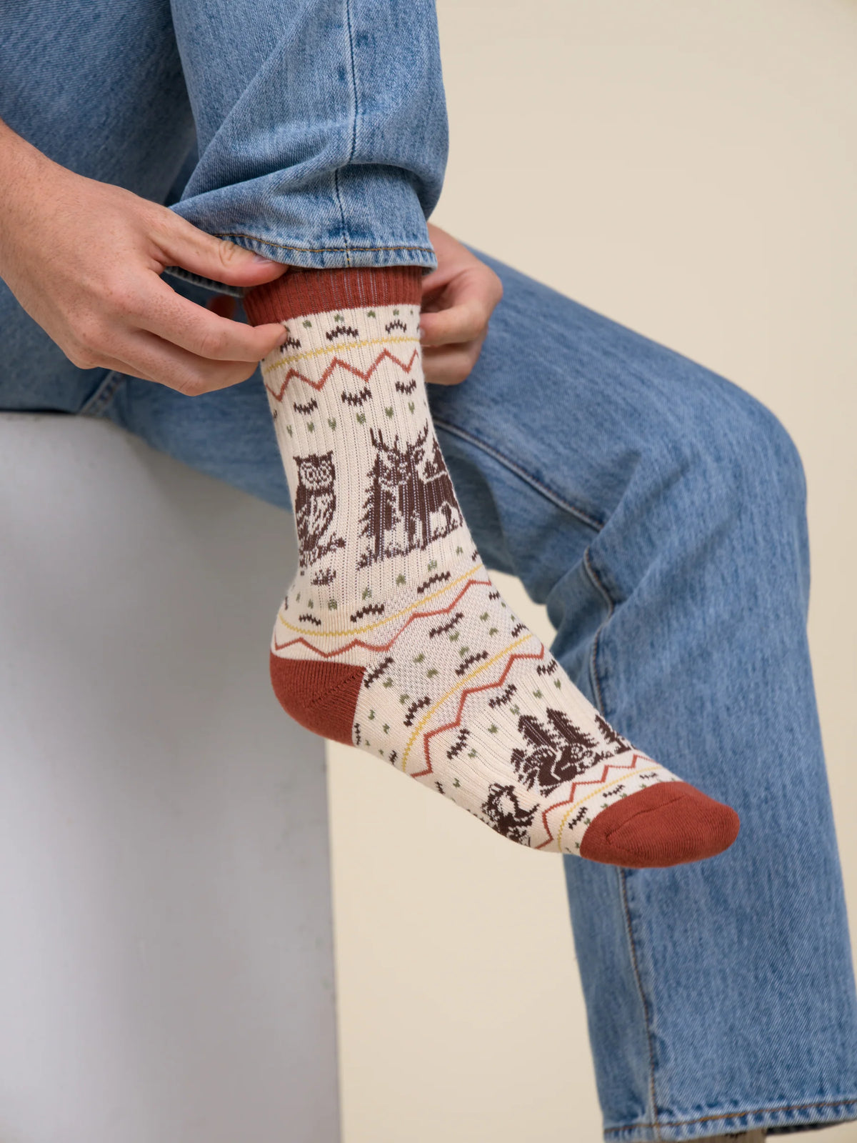 Forest Friends Sock