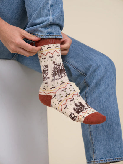 Forest Friends Sock
