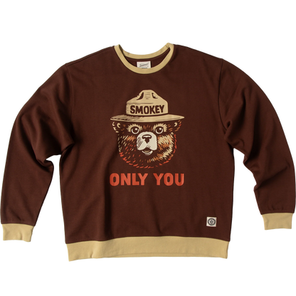 Smokey Bear Crewneck Sweatshirt