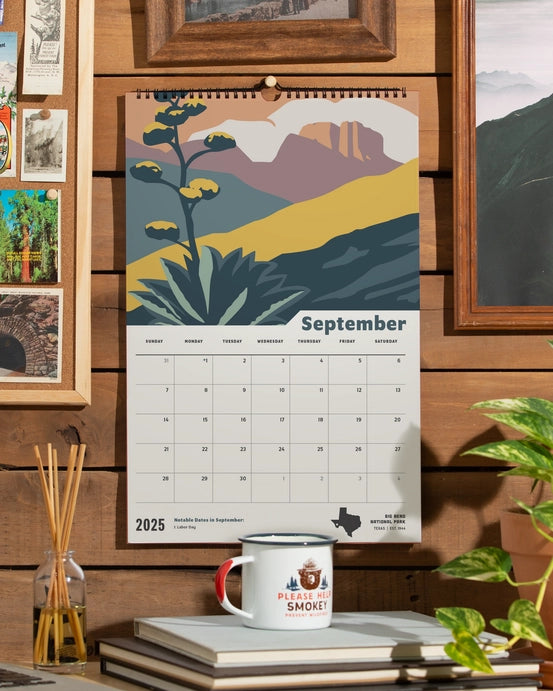 2025 National Parks Calendar