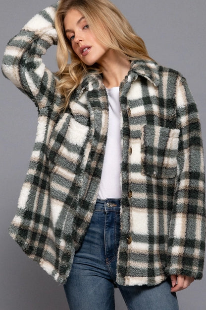 Faux Fur Flannel