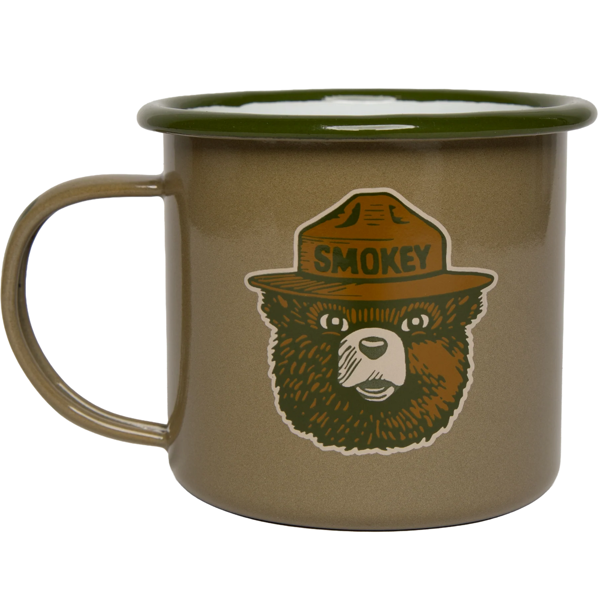 Smokey Logo Enamel Mug