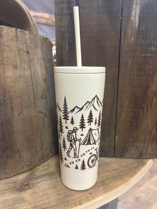 Camping Adventure Tumbler