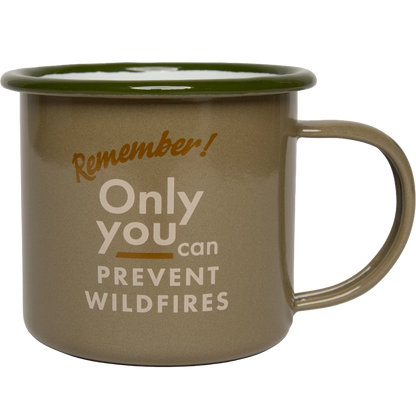 Smokey Logo Enamel Mug