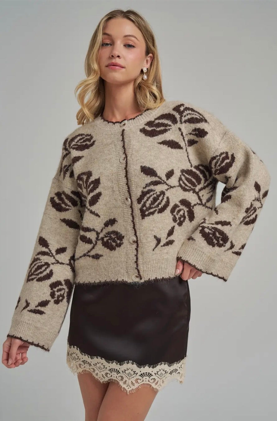 Floral Cardigan