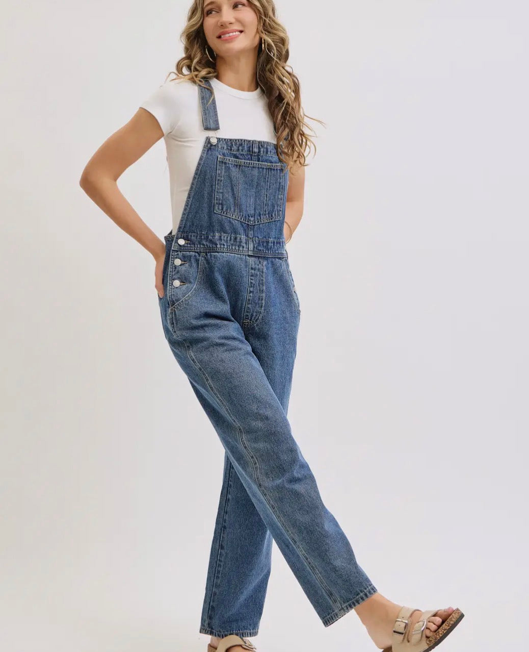 Day Camp Denim Overalls