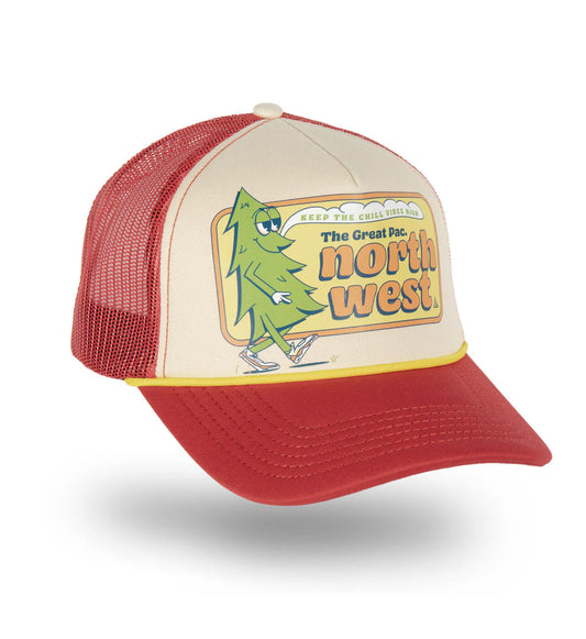 Tree Vibes Foam Hat