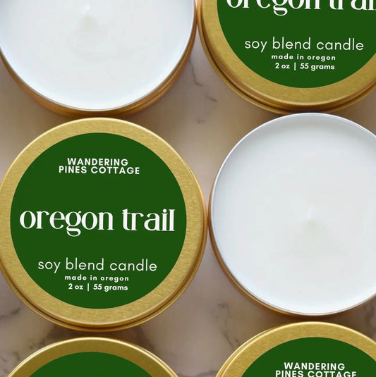 Oregon Trail Candle