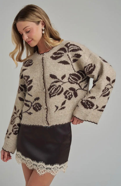 Floral Cardigan