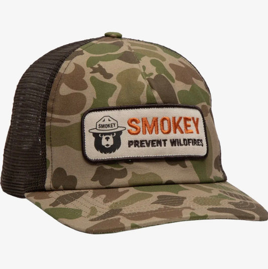 Smokey Camo Trucker Hat