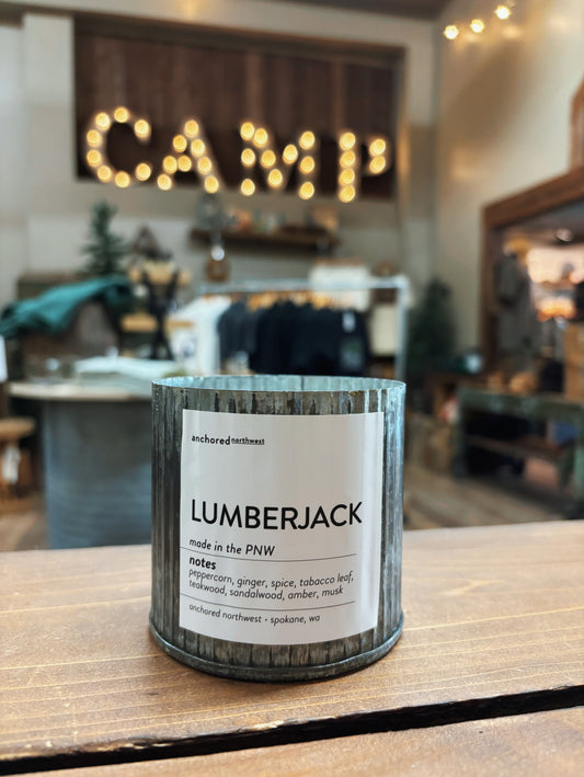 Lumberjack Candle