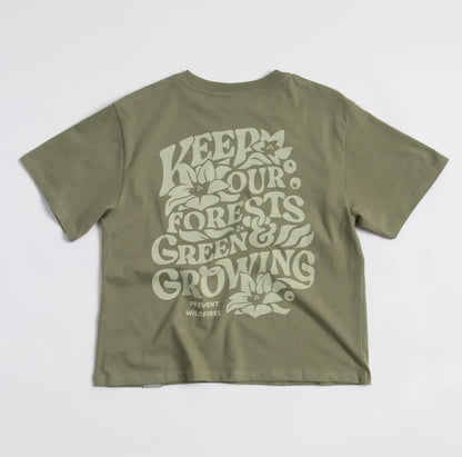Keep Our Forests Green & Growing Women’s Boxy Tee