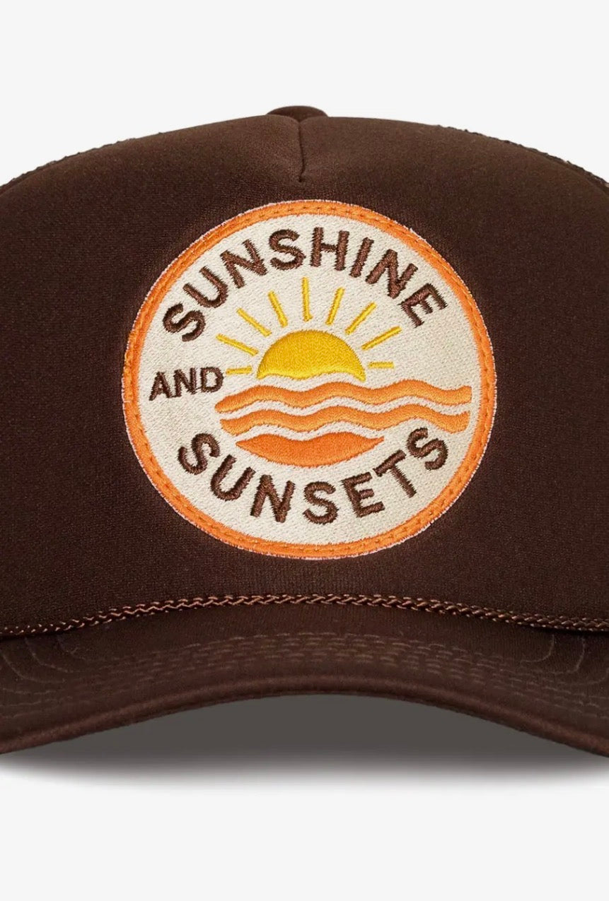 Sunshine and Sunsets Lake Hat
