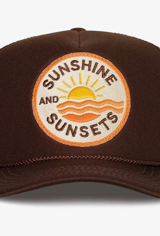Sunshine and Sunsets Lake Hat