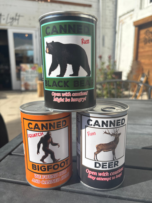 Canned Stuffed Animal