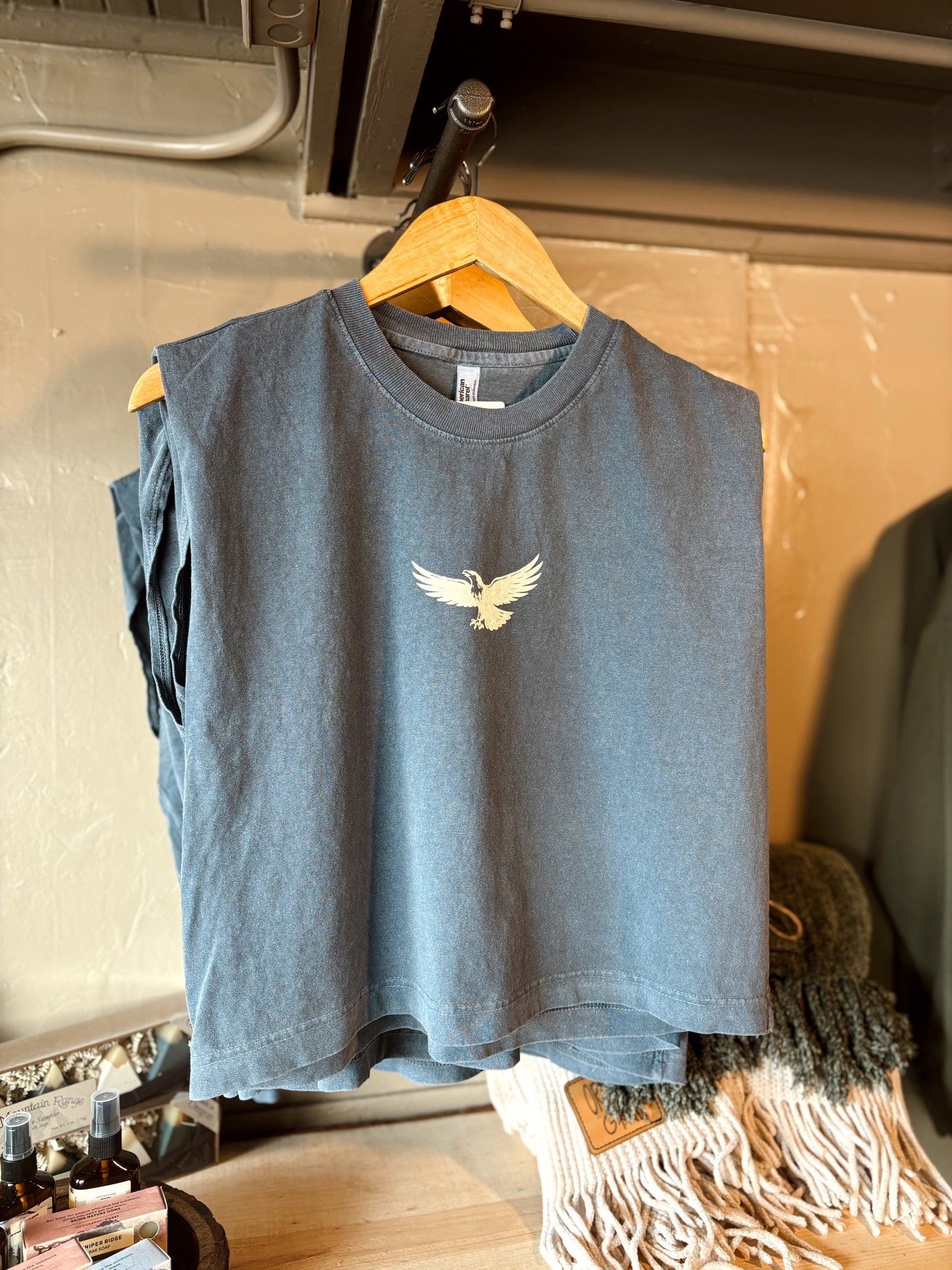 She Flies Muscle Tank