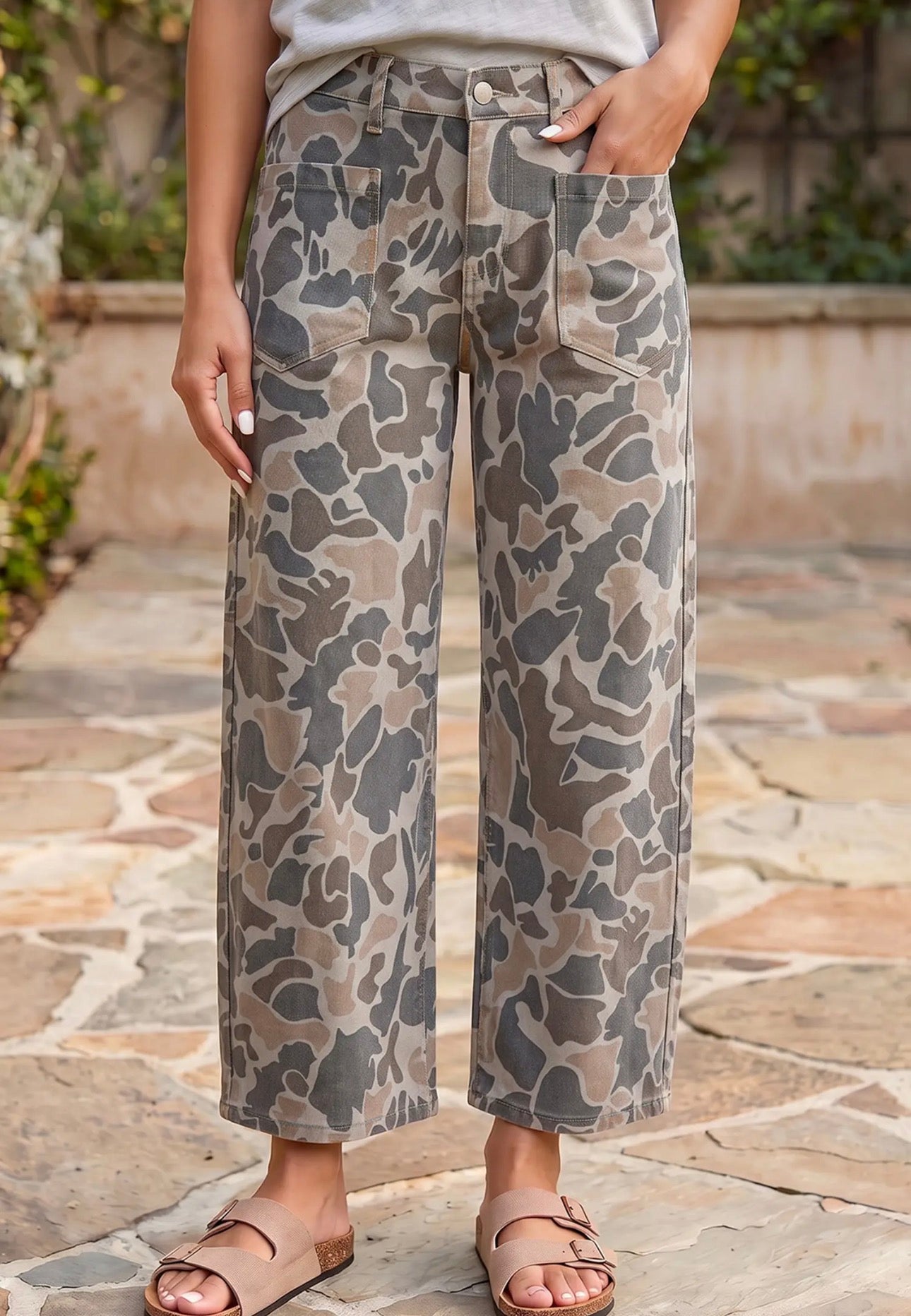 Camo Utility Jeans