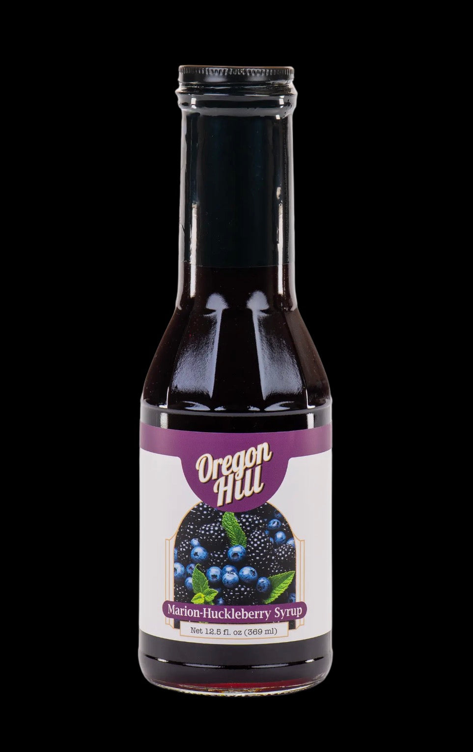 Oregon Hill Marion-Huckleberry Syrup